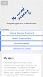 Mobile Screenshot of mycuredeczema.com
